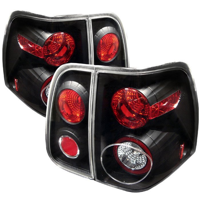 Spyder Auto 5005946 (Spyder) Euro Style Tail Lights - Black