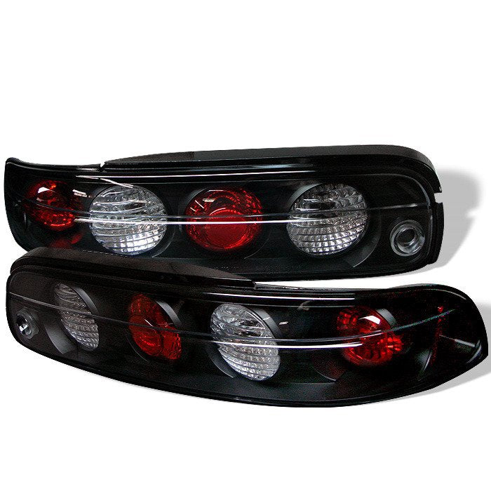 Spyder Auto 5006042 (Spyder) Euro Style Tail Lights - Black