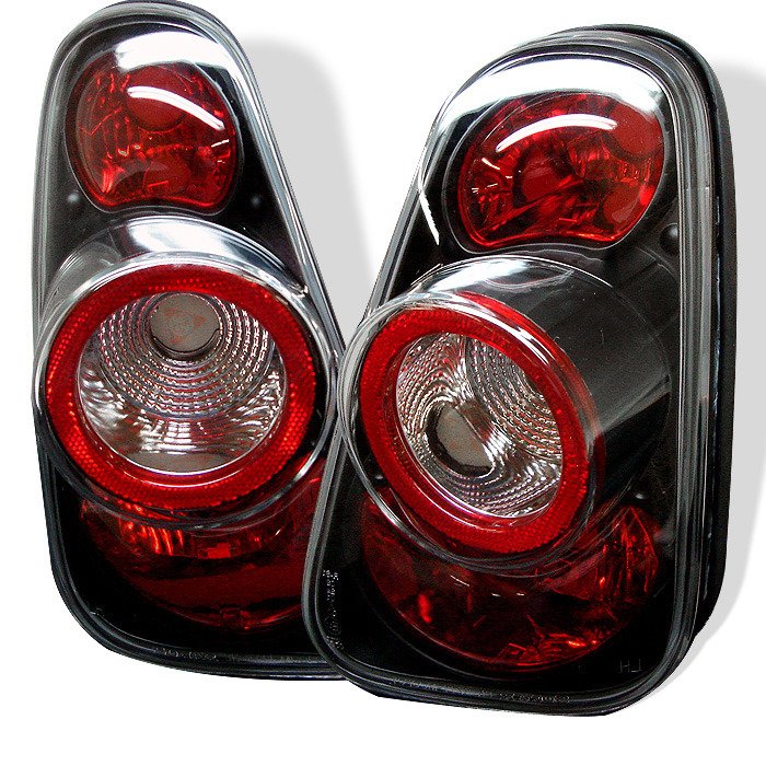 Spyder Auto 5006240 (Spyder) Euro Style Tail Lights - Black