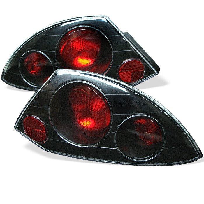 Spyder Auto 5006288 (Spyder) Euro Style Tail Lights - Black
