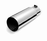 Gibson Performance Exhaust 500639 Stainless Steel Tip>Rolled Edge Angle Tip