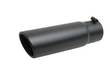 Gibson Performance Exhaust 500647-B Black Ceramic Rolled Edge Angle Exhaust Tip