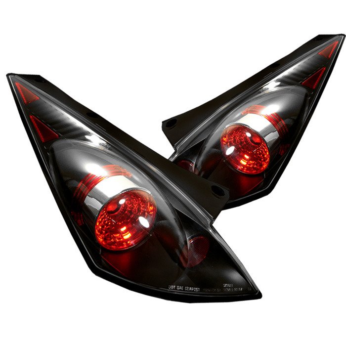 Spyder Auto 5006684 (Spyder) Euro Style Tail Lights - Black