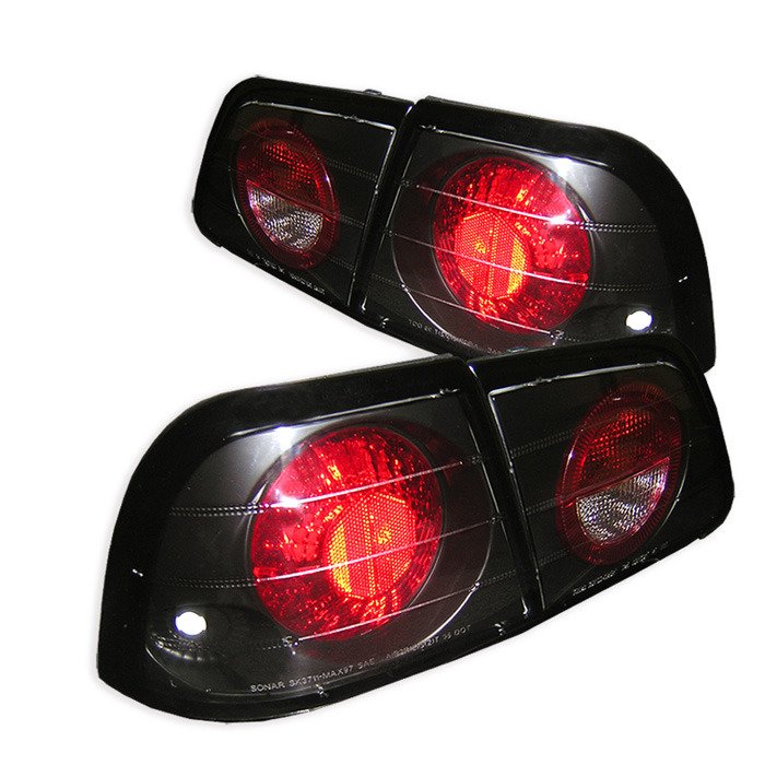 Spyder Auto 5006950 (Spyder) Euro Style Tail Lights - Black