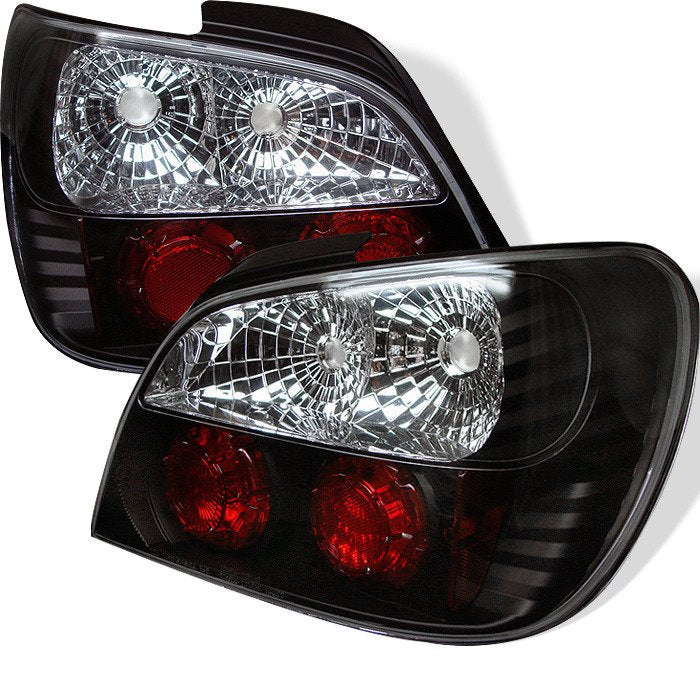 Spyder Auto 5007193 (Spyder) Euro Style Tail Lights - Black