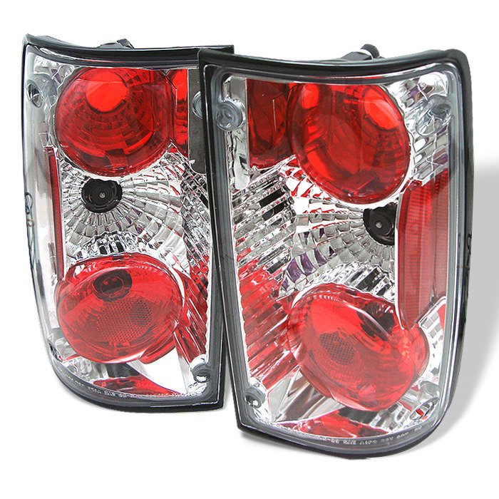 Spyder Auto 5007643 (Spyder) Euro Style Tail Lights - Chrome