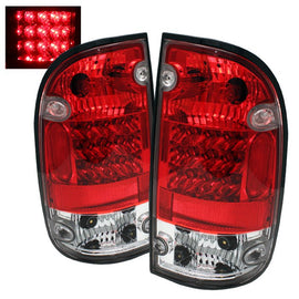 Spyder Auto 5007872 (Spyder) LED Tail Lights - Red Clear