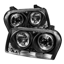 Load image into Gallery viewer, Spyder Auto 5008008 (Spyder Signature) Projector Headlights - LED Halo - Black