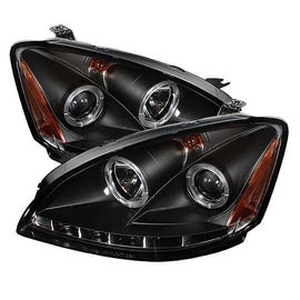 Spyder Auto 5008077 (Spyder Signature) Projector Headlights - LED Halo - Black