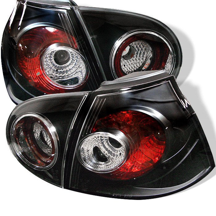 Spyder Auto 5008152 (Spyder) Euro Style Tail Lights - Black