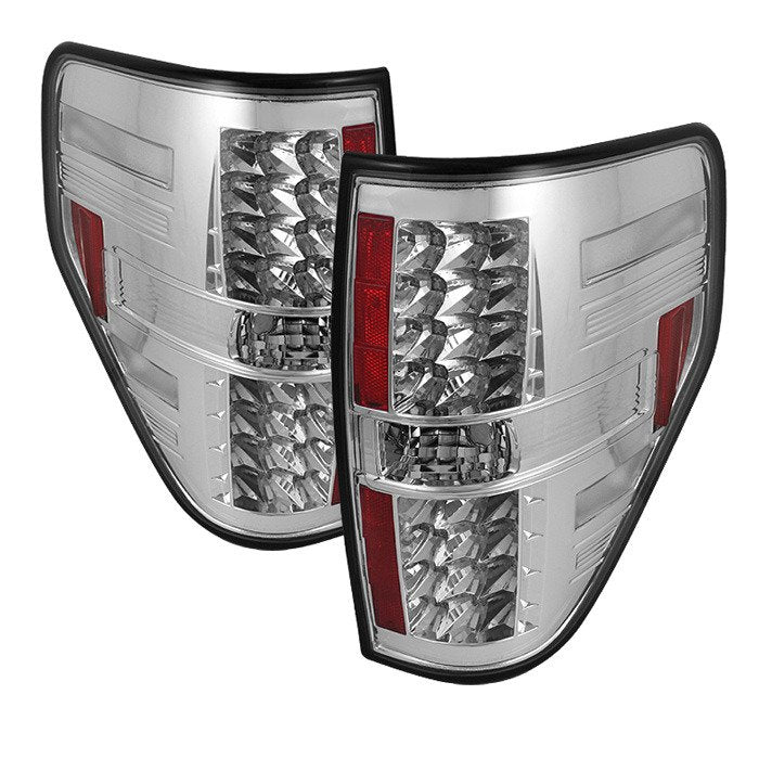 Spyder Auto 5008404 (Spyder) LED Tail Lights - Chrome