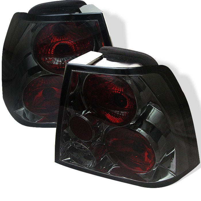 Spyder Auto 5008442 (Spyder) Euro Style Tail Lights - Smoke