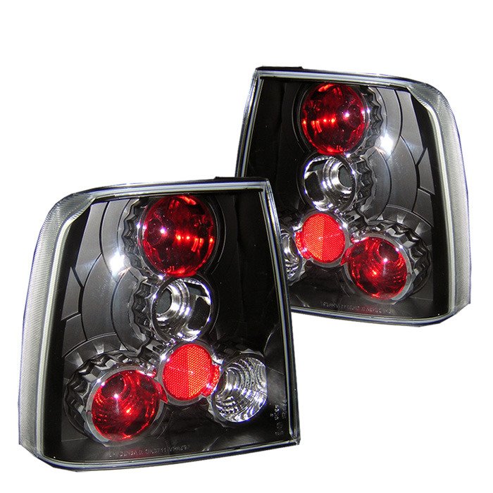 Spyder Auto 5008497 (Spyder) Euro Style Tail Lights - Black