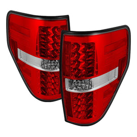 Spyder Auto 5008534 (Spyder) LED Tail Lights - Red Clear