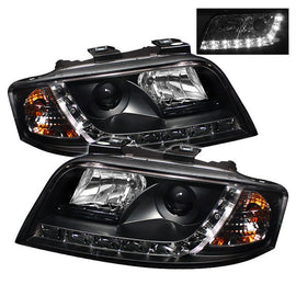Spyder Auto 5008657 (Spyder Signature) Projector Headlights - DRL - Black