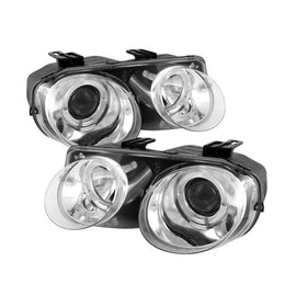 Spyder Auto 5008701 (Spyder Signature) Projector Headlights - LED Halo - Chrome