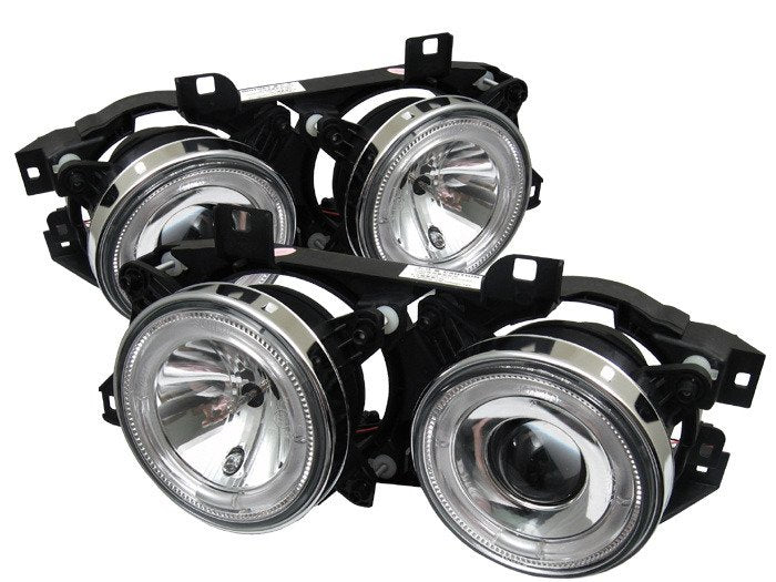 Spyder Auto 5008732 (Spyder Signature) Projector Headlights - LED Halo - Chrome