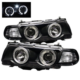 Spyder Auto 5008862 (Spyder Signature) Projector Headlights - LED Halo - Black