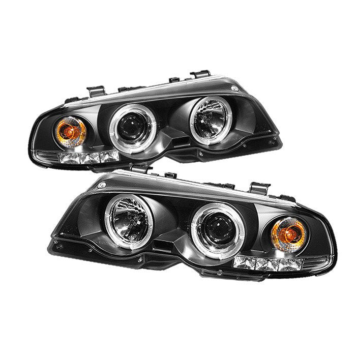 Spyder Auto 5008923 (Spyder Signature) Projector Headlights - LED Halo - Black