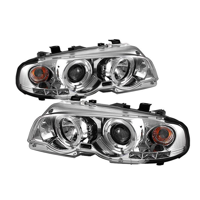 Spyder Auto 5008930 (Spyder Signature) Projector Headlights - LED Halo - Chrome