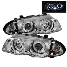 Load image into Gallery viewer, Spyder Auto 5008954 Projector Headlights 1PC - LED Halo - Amber Reflector - Chrome