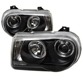 Spyder Auto 5009135 (Spyder Signature) Projector Headlights - LED Halo - Black