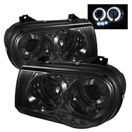 Spyder Auto 5009159 (Spyder Signature) Projector Headlights - LED Halo - Smoke
