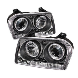 Spyder Auto 5009180 (Spyder Signature) Projector Headlights - LED Halo - Black