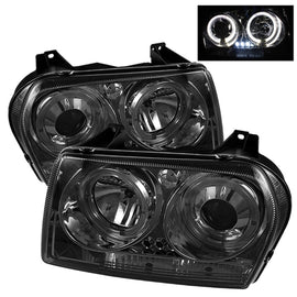 Spyder Auto 5009203 (Spyder Signature) Projector Headlights - LED Halo - Smoke