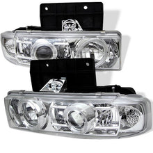 Load image into Gallery viewer, Spyder Auto 5009227 (Spyder Signature) Projector Headlights - LED Halo - Chrome