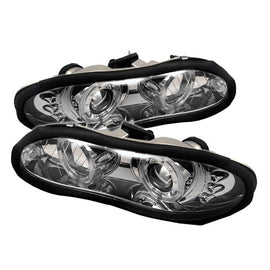 Spyder Auto 5009241 (Spyder Signature) Projector Headlights - LED Halo - Chrome
