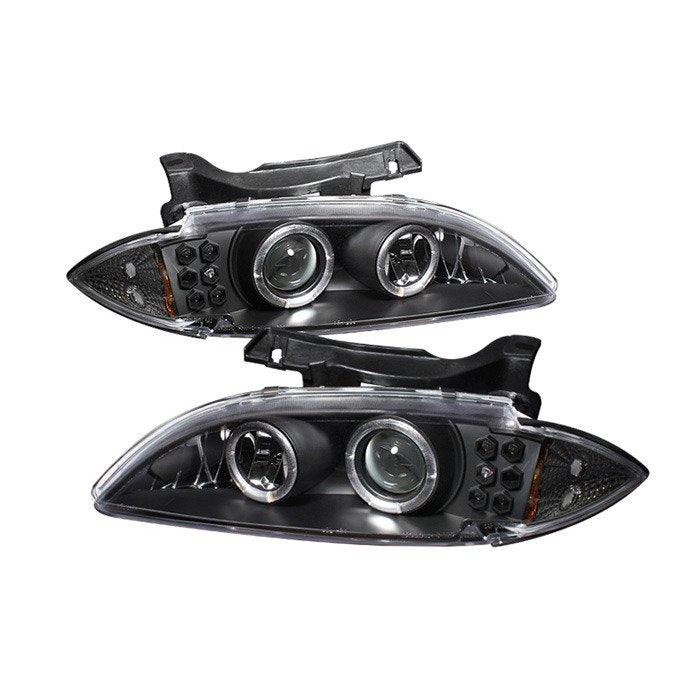 Spyder Auto 5009265 (Spyder Signature) Projector Headlights - LED Halo - Black