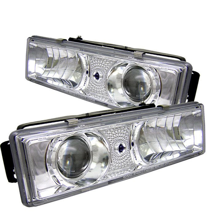 Spyder Auto 5009296 (Spyder Signature) Projector Headlights - Chrome
