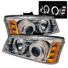 Load image into Gallery viewer, Spyder Auto 5009463 (Spyder Signature) Projector Headlights - LED Halo - Amber Reflector - Chrome