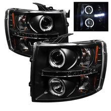 Load image into Gallery viewer, Spyder Auto 5009494 (Spyder Signature) Projector Headlights - LED Halo - Black