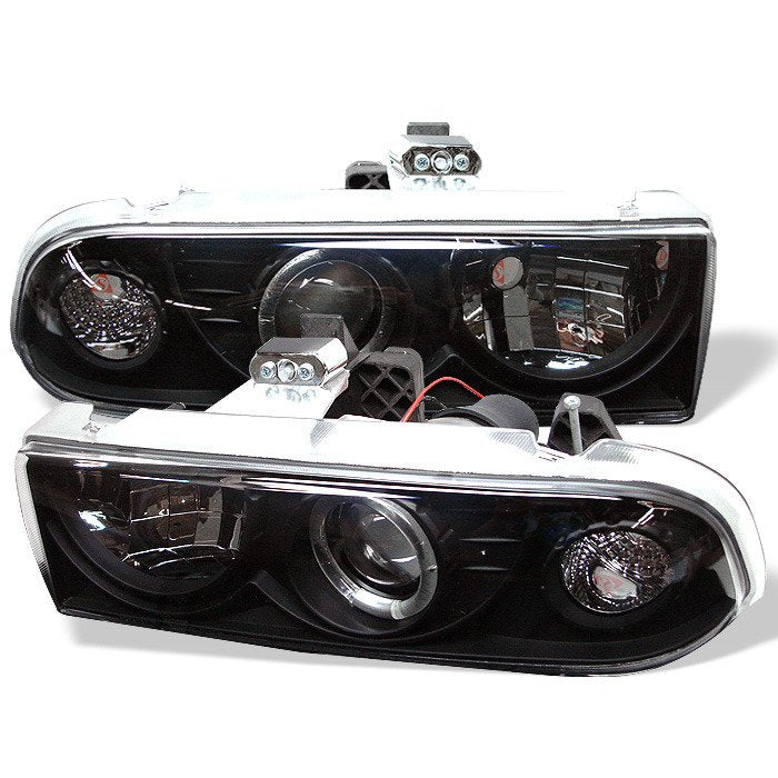 Spyder Auto 5009524 (Spyder Signature) Projector Headlights - LED Halo - Black