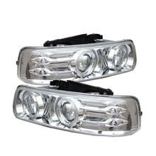 Load image into Gallery viewer, Spyder Auto 5009609 (Spyder Signature) Projector Headlights - LED Halo - Chrome