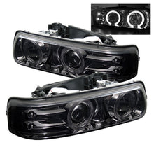 Load image into Gallery viewer, Spyder Auto 5009616 (Spyder Signature) Projector Headlights - LED Halo - Smoke