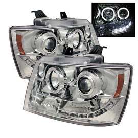 Spyder Auto 5009654 (Spyder Signature) Projector Headlights - LED Halo - Chrome