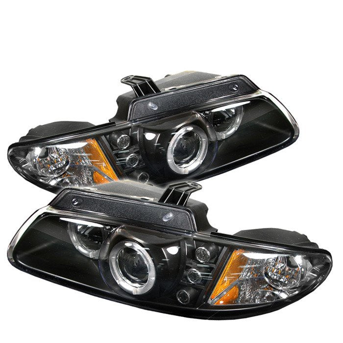 Spyder Auto 5009692 (Spyder Signature) Projector Headlights - LED Halo - Black