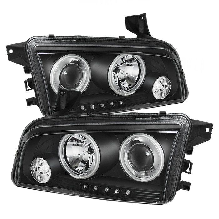 Spyder Auto 5009715 (Spyder Signature) Projector Headlights - CCFL Halo - Black
