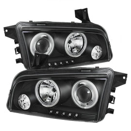 Spyder Auto 5009715 (Spyder Signature) Projector Headlights - CCFL Halo - Black