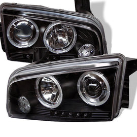 Spyder Auto 5009739 (Spyder Signature) Projector Headlights - LED Halo - Black