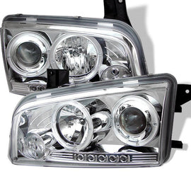 Spyder Auto 5009746 (Spyder Signature) Projector Headlights - LED Halo - Chrome