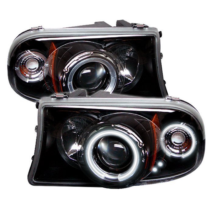Spyder Auto 5009807 (Spyder Signature) Projector Headlights - CCFL Halo - Black