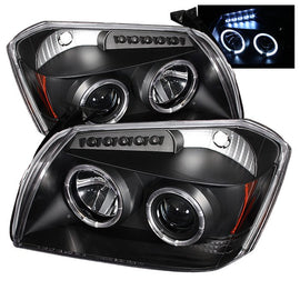 Spyder Auto 5009876 (Spyder Signature) Projector Headlights - LED Halo - Black