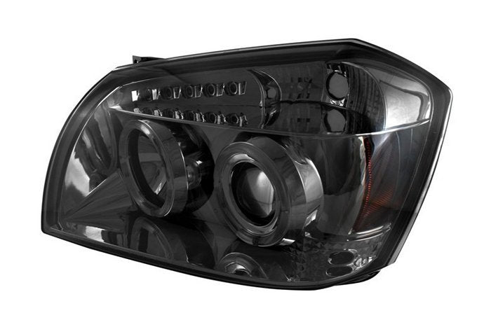 Spyder Auto 5009890 (Spyder Signature) Projector Headlights - LED Halo - Smoke
