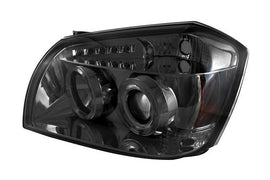 Spyder Auto 5009890 (Spyder Signature) Projector Headlights - LED Halo - Smoke