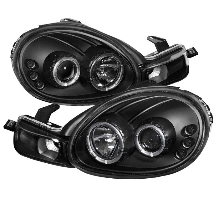 Spyder Auto 5009906 (Spyder Signature) Projector Headlights - LED Halo - Black