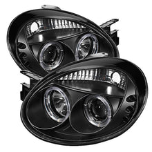 Load image into Gallery viewer, Spyder Auto 5009920 (Spyder Signature) Projector Headlights - LED Halo - Black
